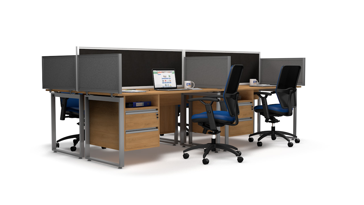 FRONTIER<sup>®</sup> Acoustic Desk Divider Screen
