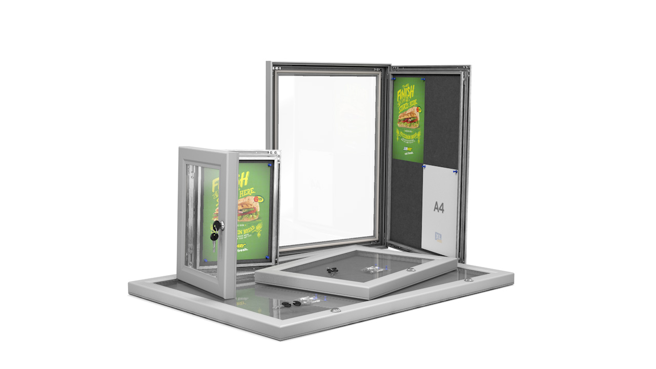 MEMOLOX<sup>®</sup> Fabric Lockable Noticeboard