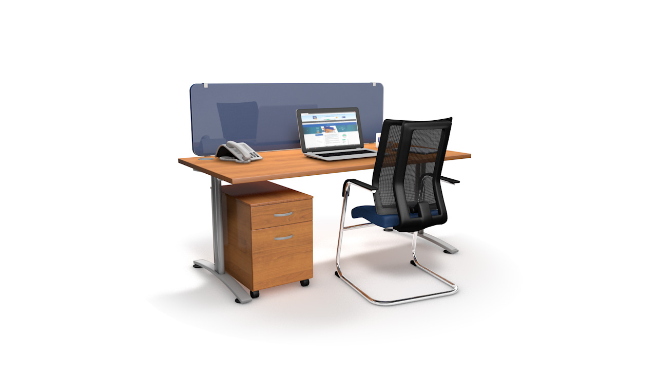 Virus Defender Acrylic Desk Screen Overlay